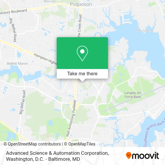 Advanced Science & Automation Corporation map