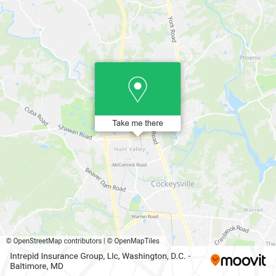 Mapa de Intrepid Insurance Group, Llc