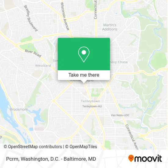 Pcrm map