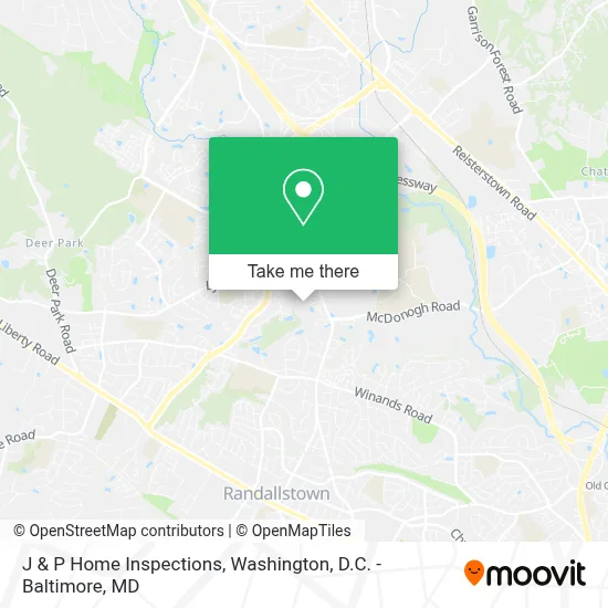 J & P Home Inspections map