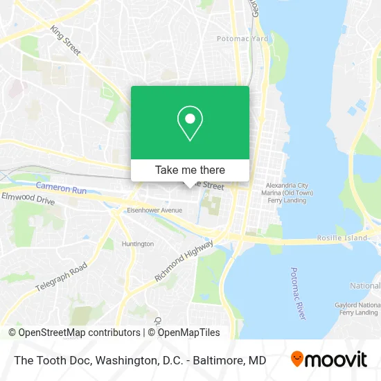 The Tooth Doc map