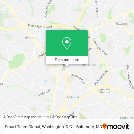 Smart Team Global map