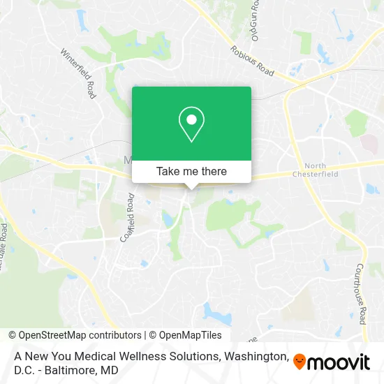 A New You Medical Wellness Solutions map