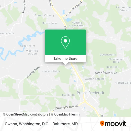 Gwcpa map