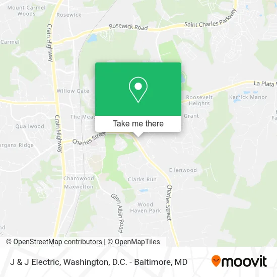 J & J Electric map