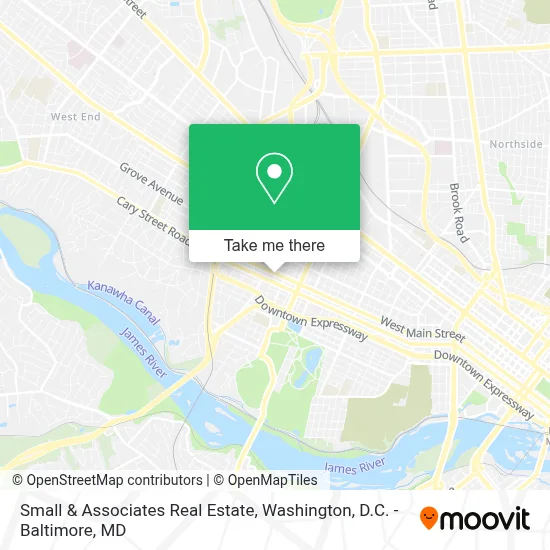 Small & Associates Real Estate map