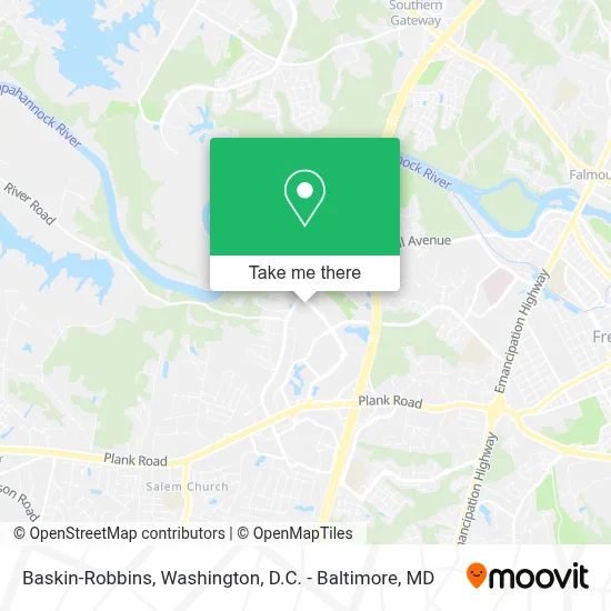 Baskin-Robbins map