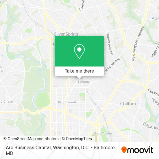 Arc Business Capital map