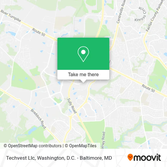 Techvest Llc map