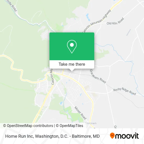 Home Run Inc map