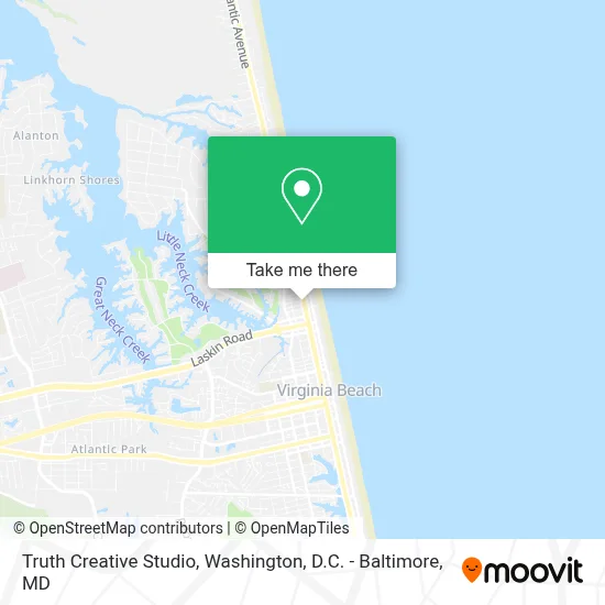 Truth Creative Studio map