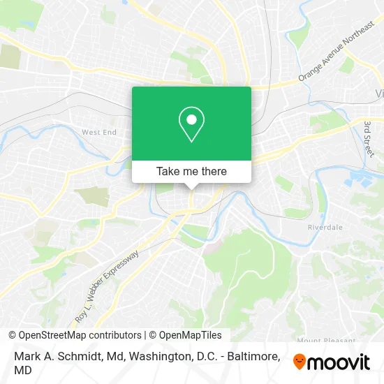 Mark A. Schmidt, Md map