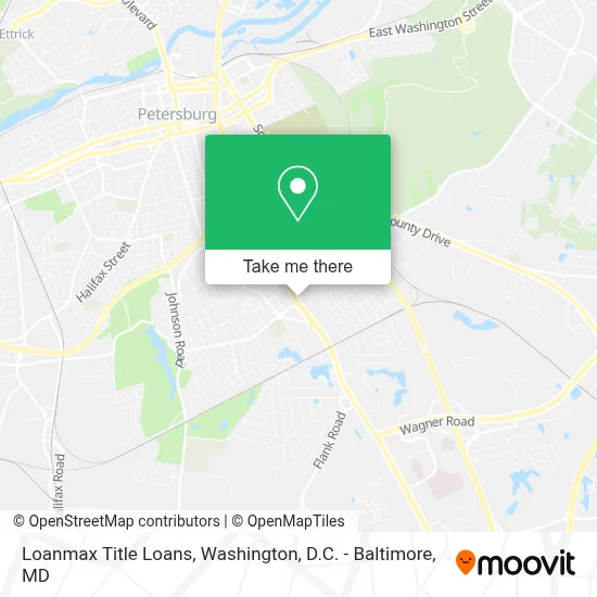 Loanmax Title Loans map