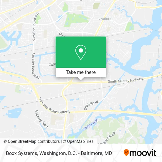 Boxx Systems map