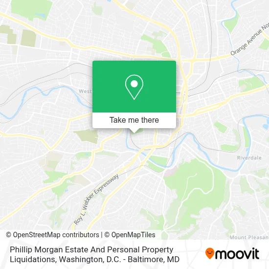 Phillip Morgan Estate And Personal Property Liquidations map
