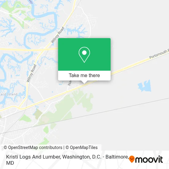 Kristi Logs And Lumber map
