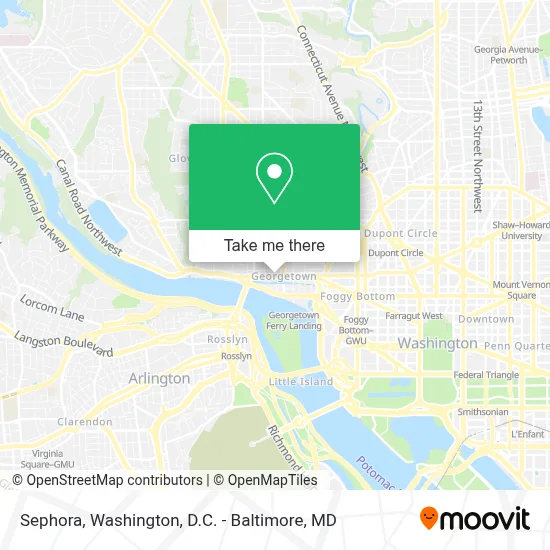 Sephora map