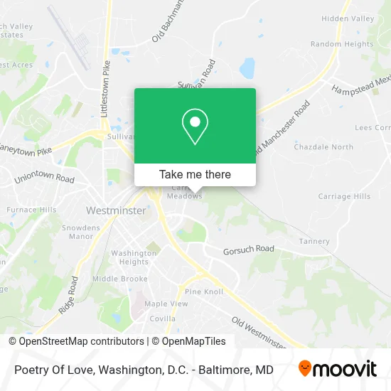 Poetry Of Love map