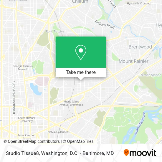 Studio Tissue8 map