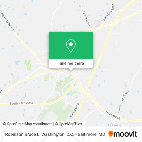 Robinson Bruce E map