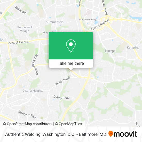 Authentic Welding map