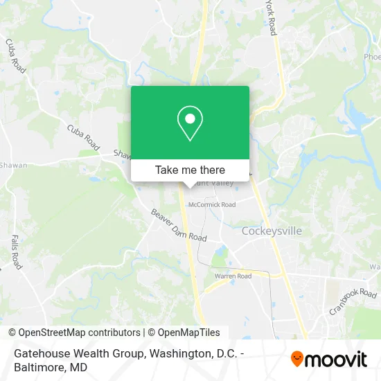 Gatehouse Wealth Group map