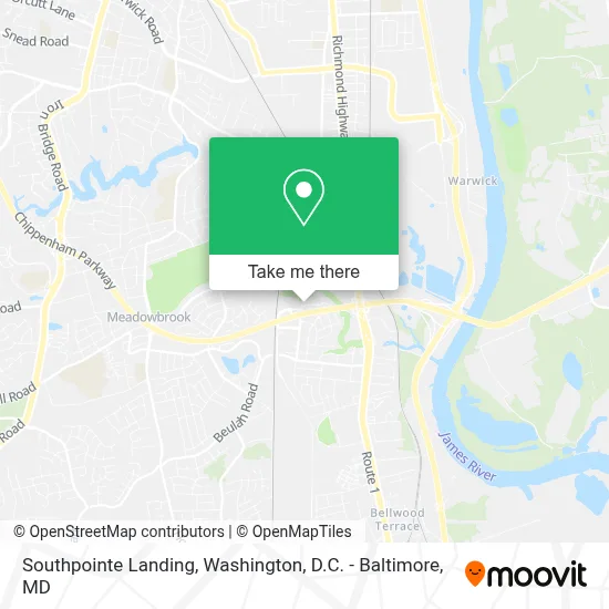 Southpointe Landing map
