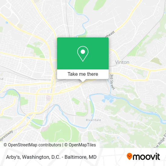 Arby's map