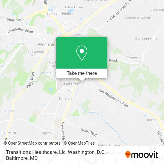 Transitions Healthcare, Llc map