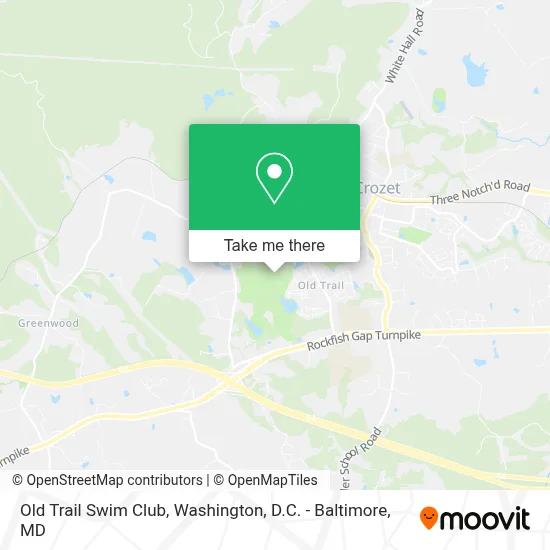 Old Trail Swim Club map
