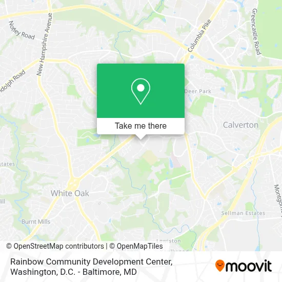 Rainbow Community Development Center map