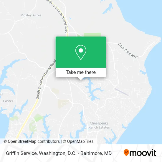 Griffin Service map