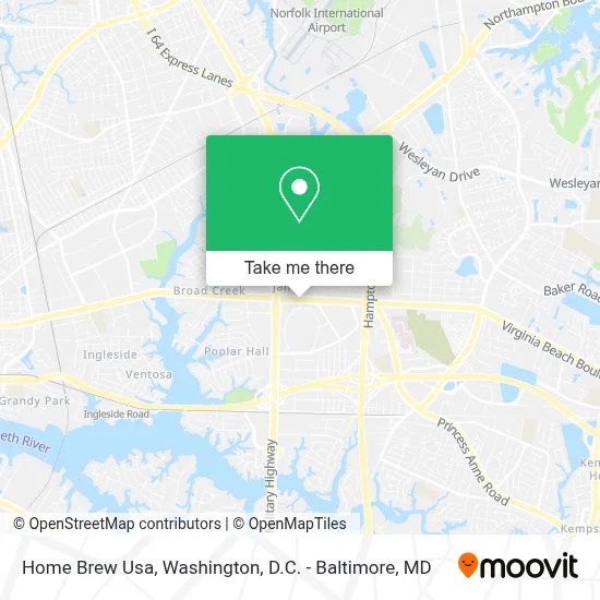 Home Brew Usa map