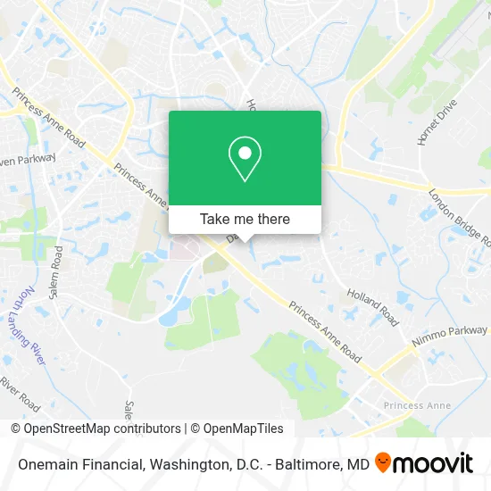 Onemain Financial map