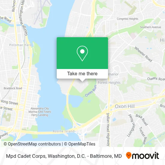 Mpd Cadet Corps map