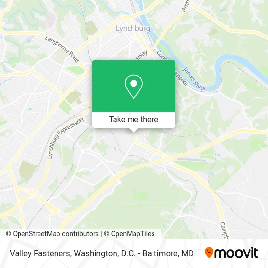 Valley Fasteners map