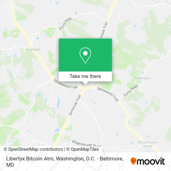 Libertyx Bitcoin Atm map