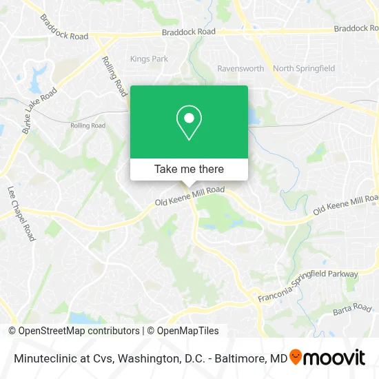 Minuteclinic at Cvs map