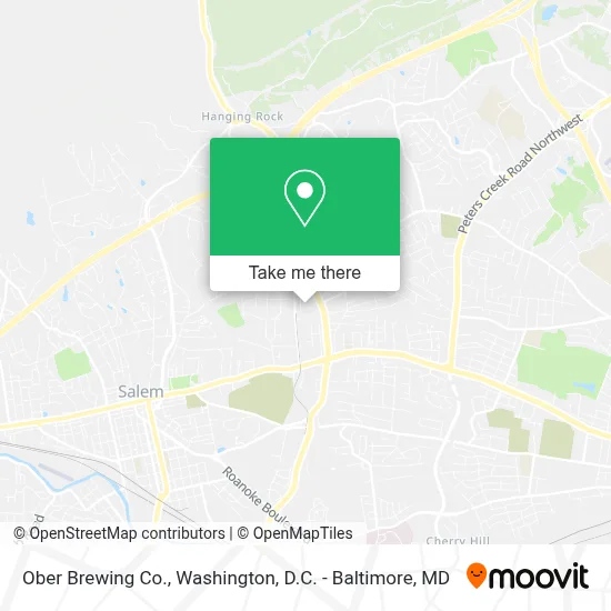 Ober Brewing Co. map
