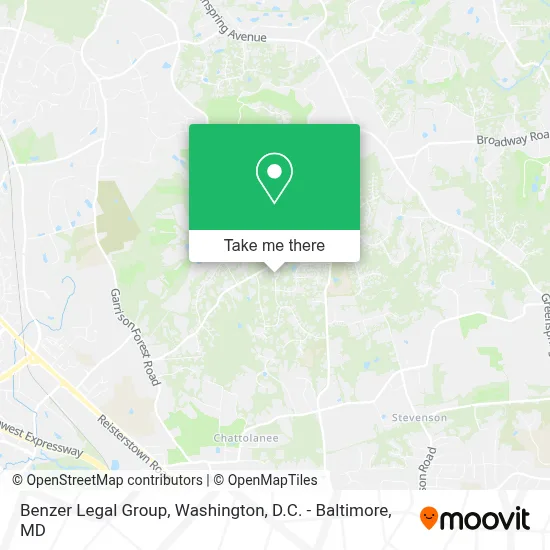 Benzer Legal Group map
