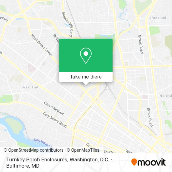 Turnkey Porch Enclosures map
