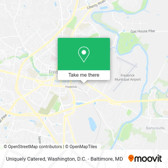 Uniquely Catered map