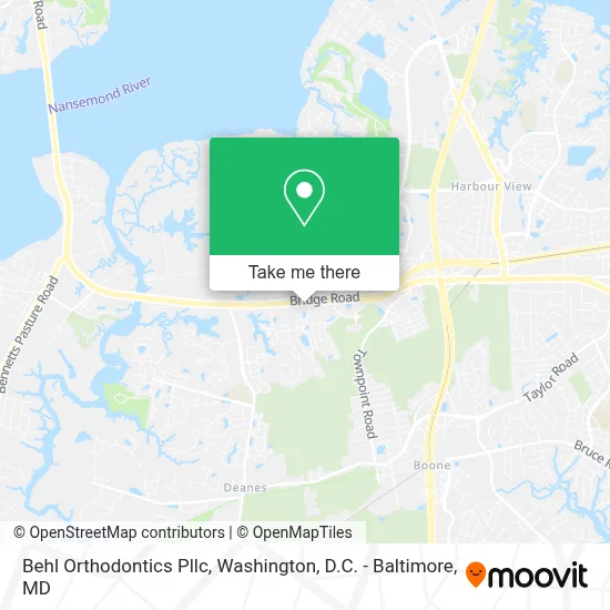 Behl Orthodontics Pllc map