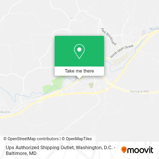 Ups Authorized Shipping Outlet map
