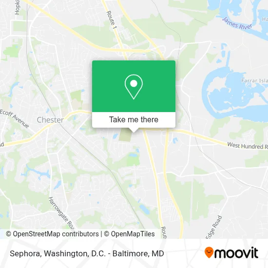 Sephora map