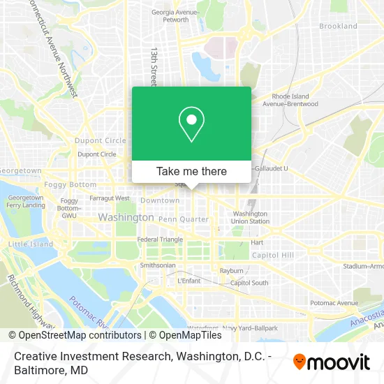 Creative Investment Research map