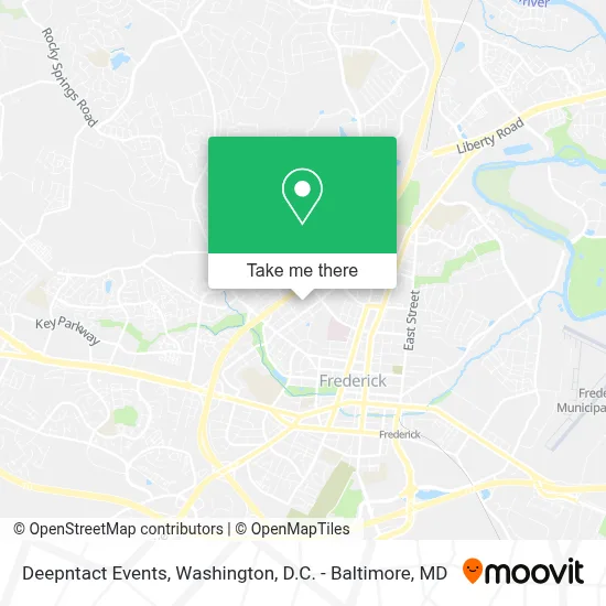Deepntact Events map