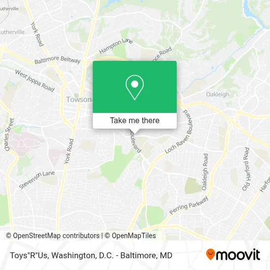 Toys"R"Us map