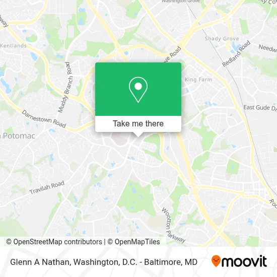 Glenn A Nathan map