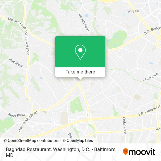 Baghdad Restaurant map